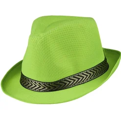 Chapeau de fête fluo