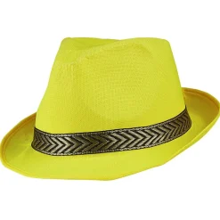 Chapeau de fête fluo