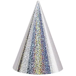 Chapeau de fête holographique x 6