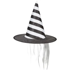 Chapeau de sorcière adulte Halloween Ø40xH38cm