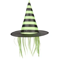 Chapeau de sorcière adulte Halloween Ø40xH38cm
