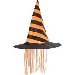 Chapeau de sorcière avec cheveux adulte