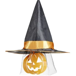 Chapeau de sorcière en textile Ø36 cm