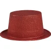 Chapeau en pvc pailletté ø30 cm