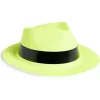 Chapeau fantaisie plastique flashy