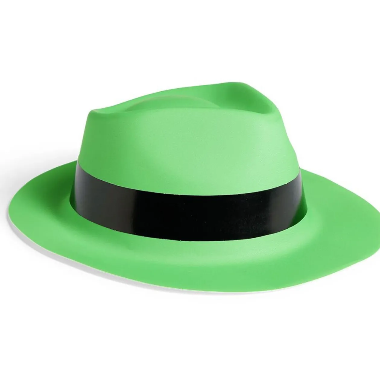 Chapeau fantaisie plastique flashy