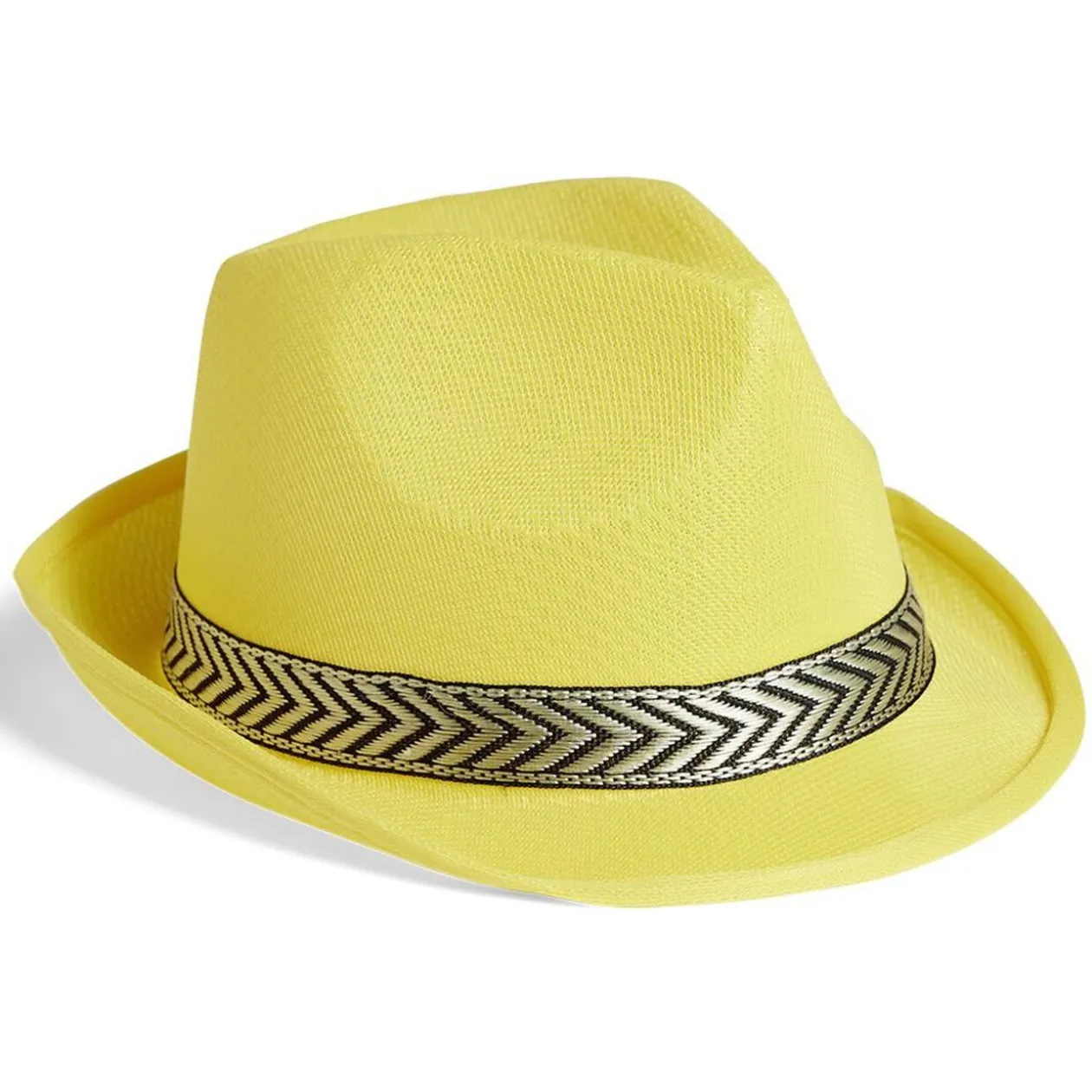 Chapeau fantaisie polyester flashy