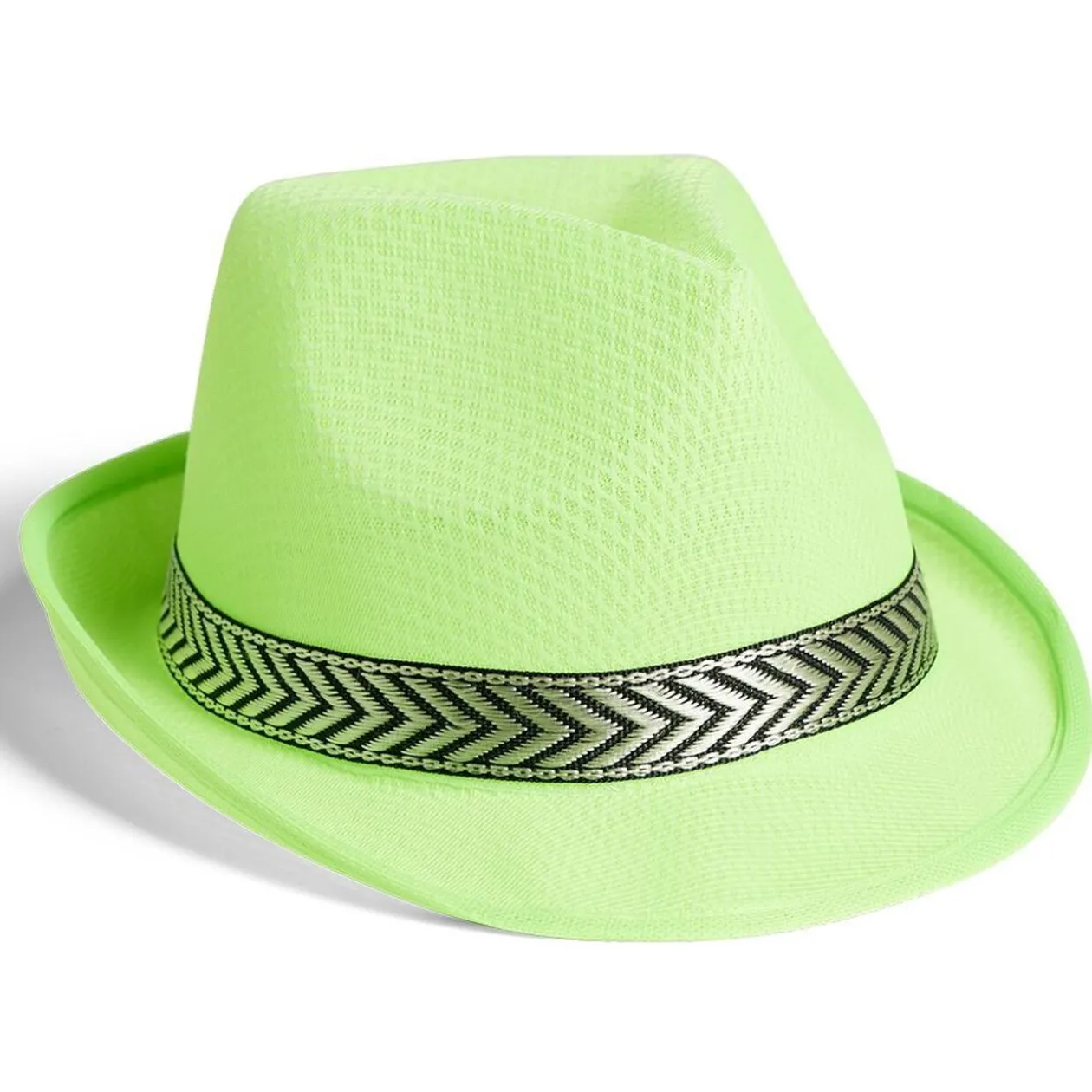 Chapeau fantaisie polyester flashy