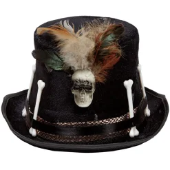 Chapeau squelette en polyester