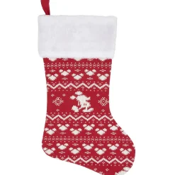 Chaussette de Noël Disney Tricot