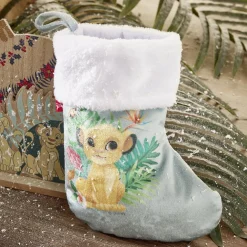 Chaussette de Noël Disney Le Roi Lion Simba à suspendre H27cm