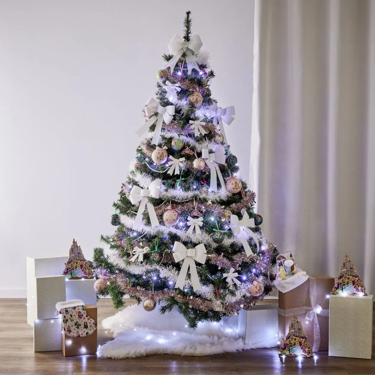 Chaussette de Noël Disney Princesses à suspendre H27cm