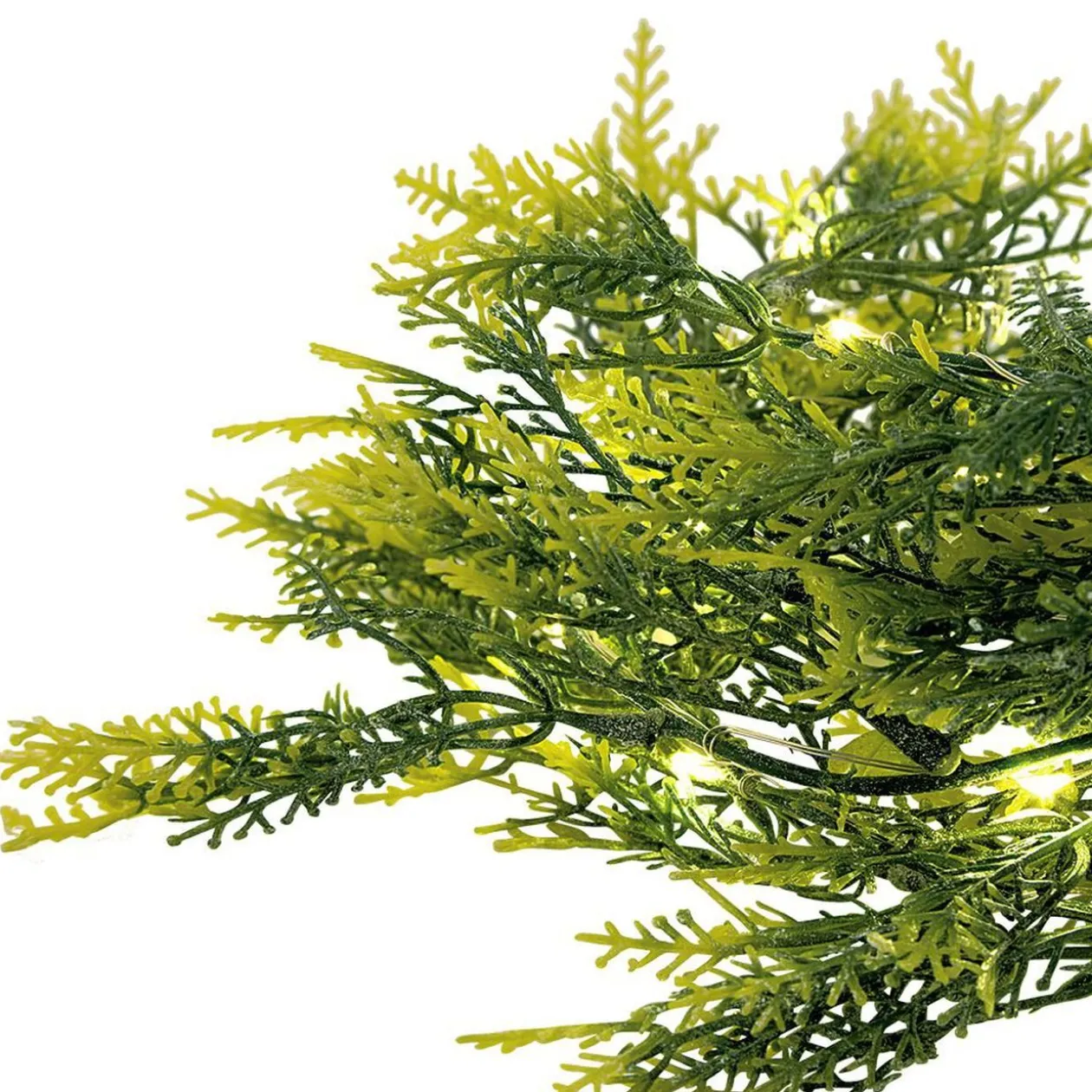 Chemin de table lumineux effet verdure 15 LED