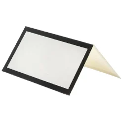 Chevalet marque place x 20 noir et blanc