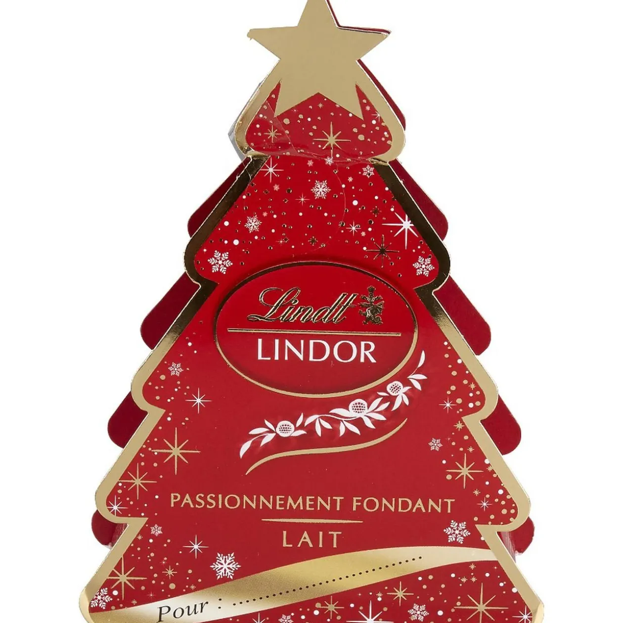 Chocolat Lindor boîte sapin 37g