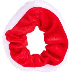 Chouchou de Noël rouge et blanc