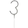 Cierge magique chiffre 3