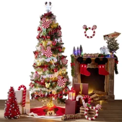 Cimier tête de sapin Noël lumineuse Mickey et Minnie Disney