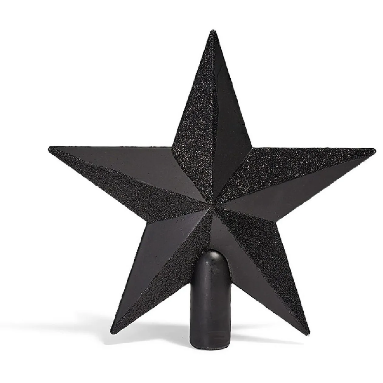 Cimier tête de sapin Noël étoile pailletée