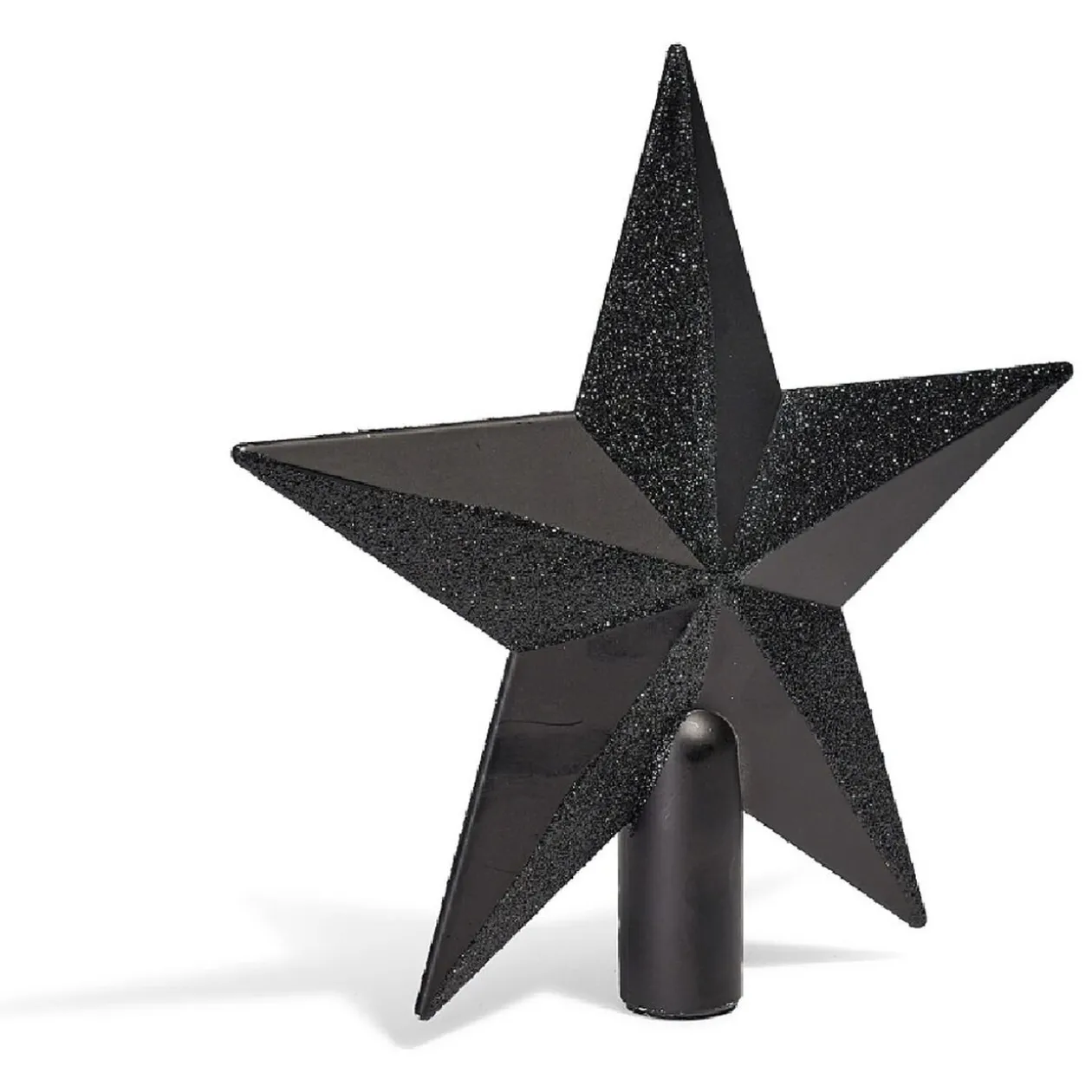 Cimier tête de sapin Noël étoile pailletée