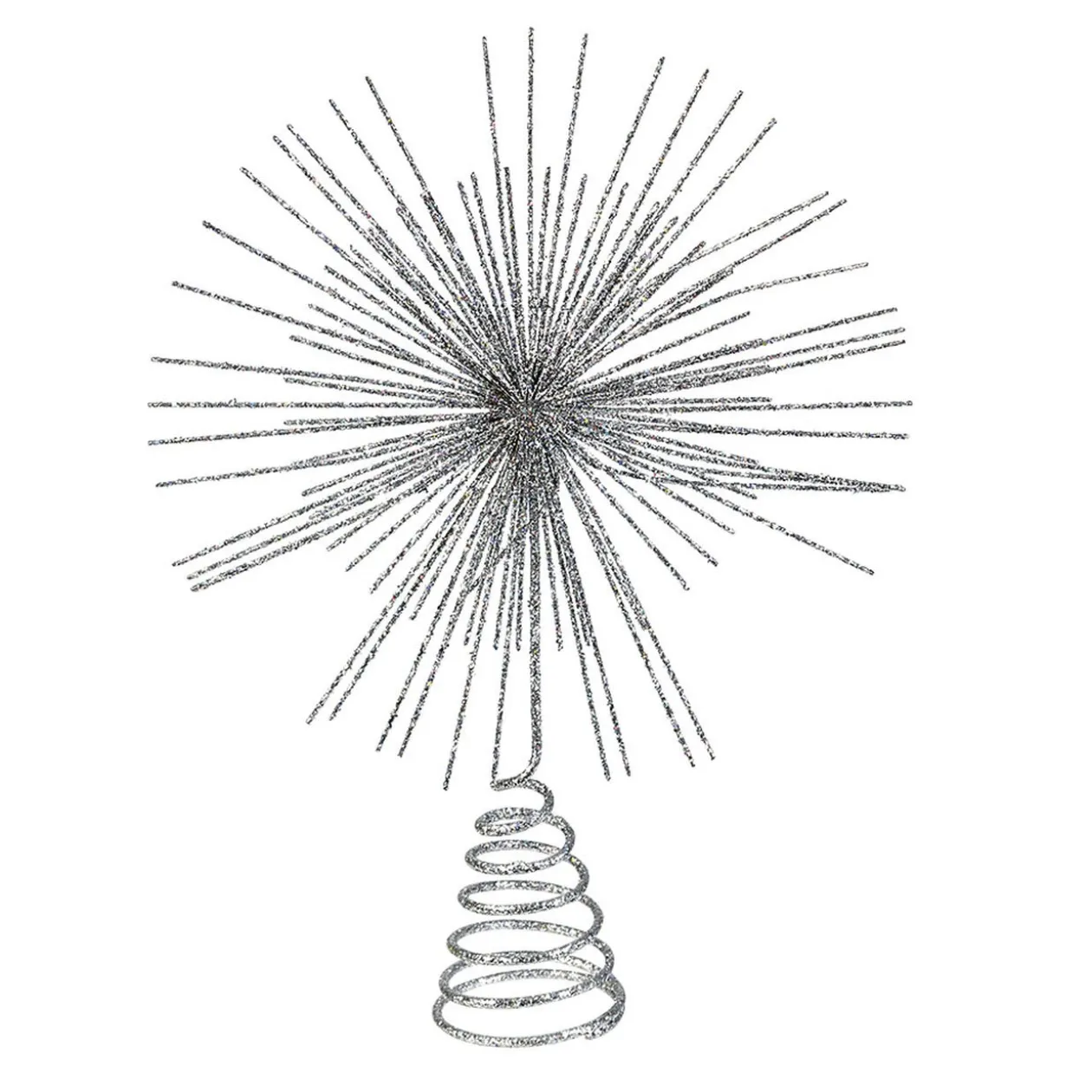 Cimier tête de sapin Noël étoile scintillante