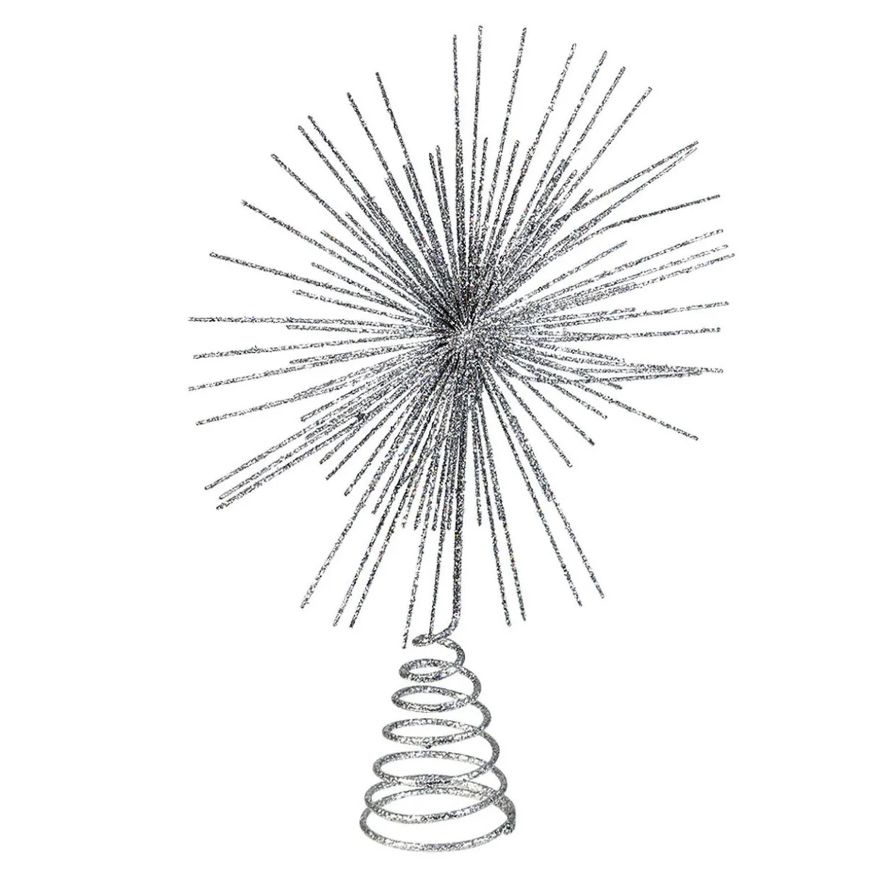 Cimier tête de sapin Noël étoile scintillante