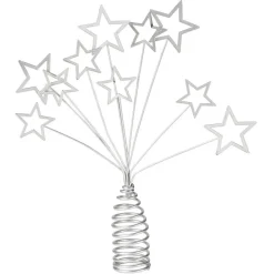 Cimier tête de sapin étoiles filantes Noël - 3 modèles