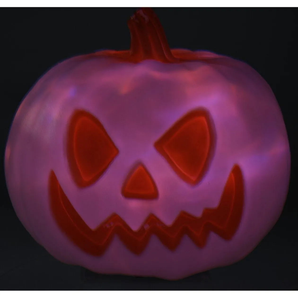 Citrouille lumineuse et sonore