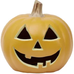 Citrouille XL souriante déco Halloween à poser