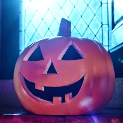 Citrouille XL souriante déco Halloween à poser