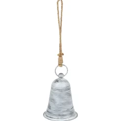 Cloche en métal à suspendre Noël