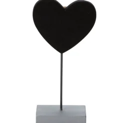 Coeur ardoise marque place argenté