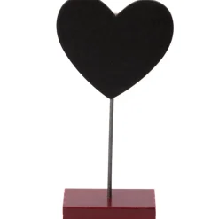 Coeur ardoise marque place rouge bordeaux