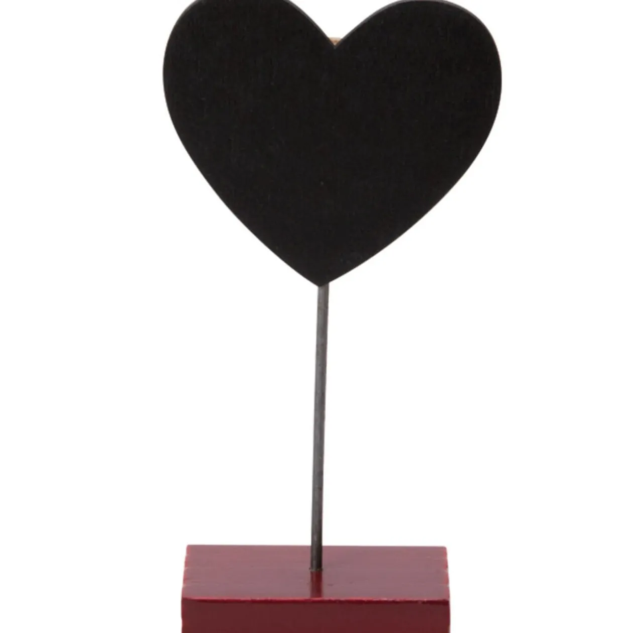 Coeur ardoise marque place rouge bordeaux