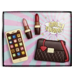 Coffret chocolat Girl Power 135Gr 4 pièces