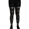Collant adulte Halloween toile d'araignée