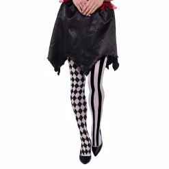 Collant adulte Halloween imprimé Joker 100% coton