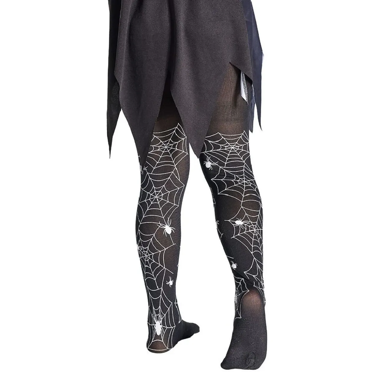 Collant enfant toile d'araignée Halloween