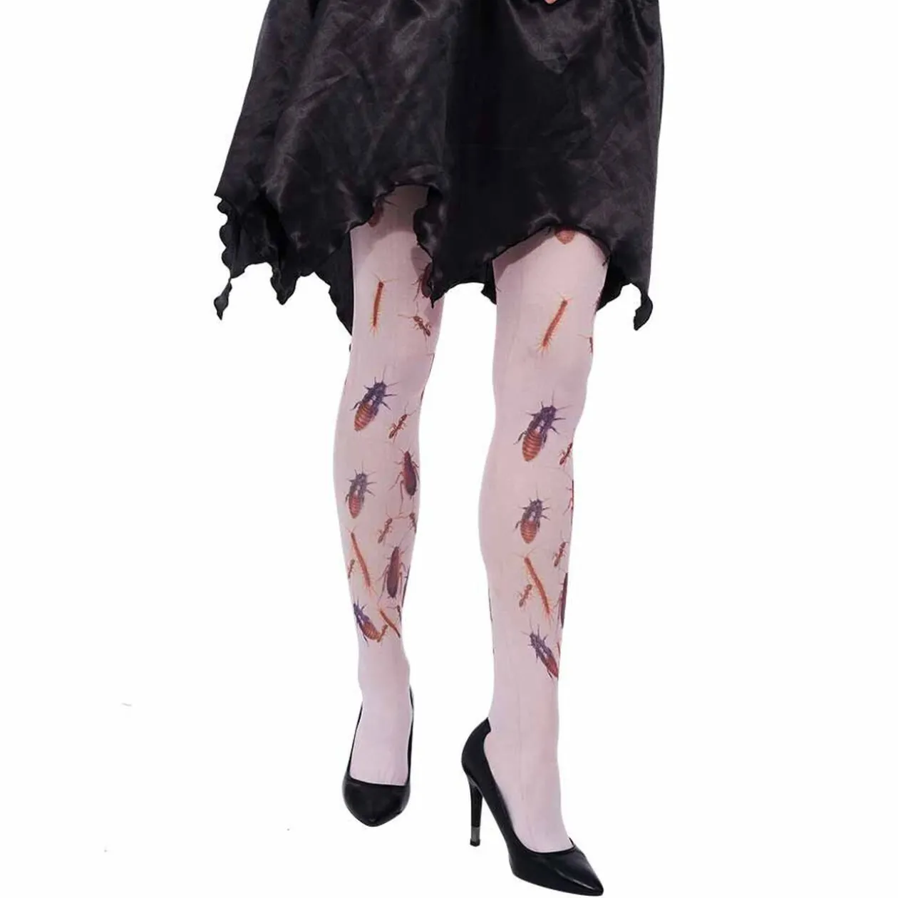 Collant imprimé insecte déguisement Halloween