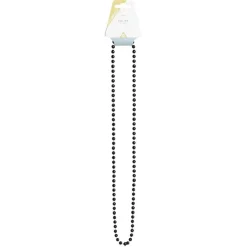 Collier perle blanc ou noir L84cm