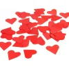 Confettis coeur rouge en papier