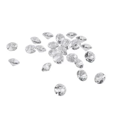 Confettis mini diamant transparent L. 1 cm
