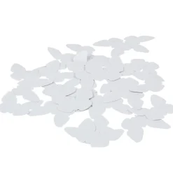 Confettis papillon blanc en papier