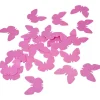 Confettis papillon rose fuchsia en papier
