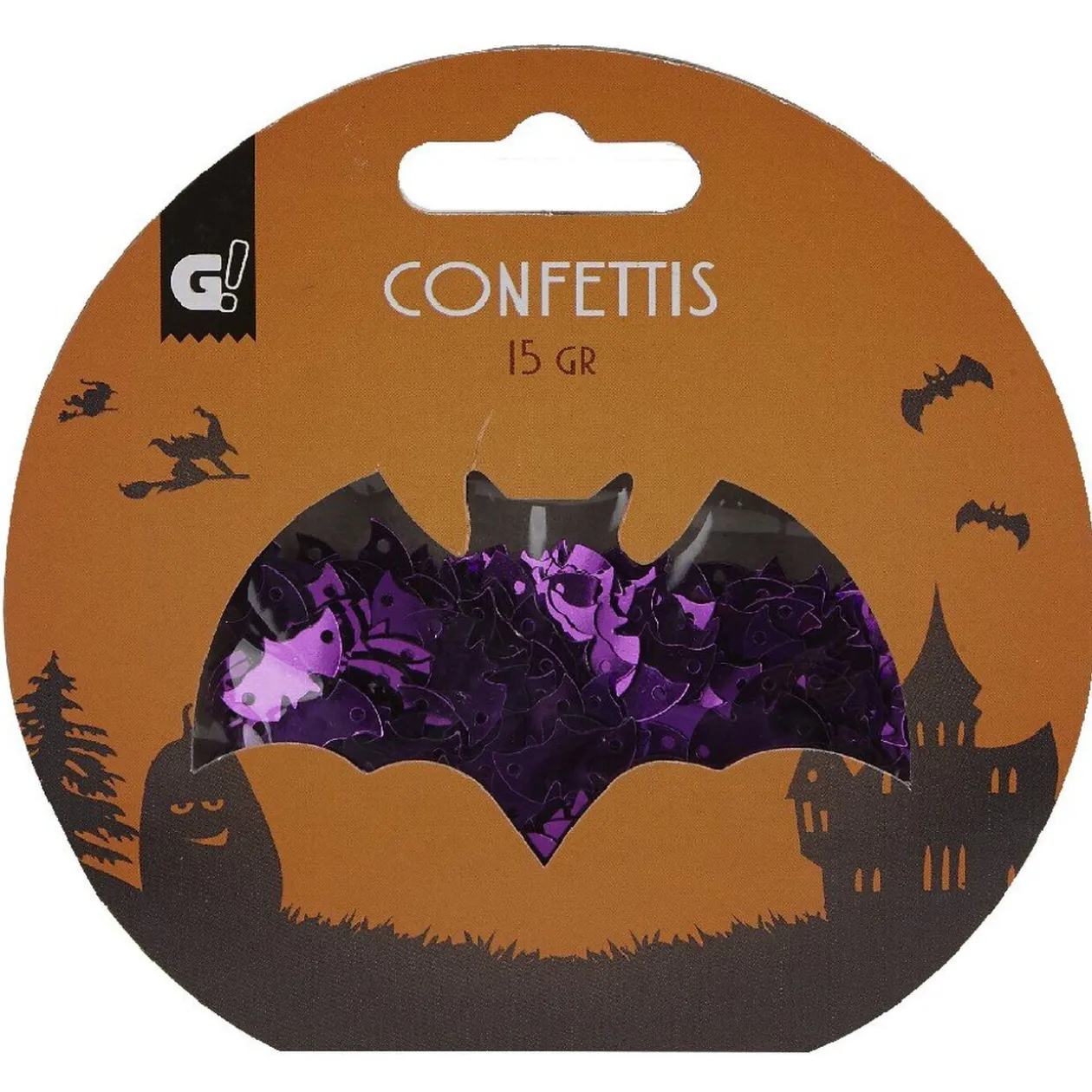 Confettis pvc design Halloween