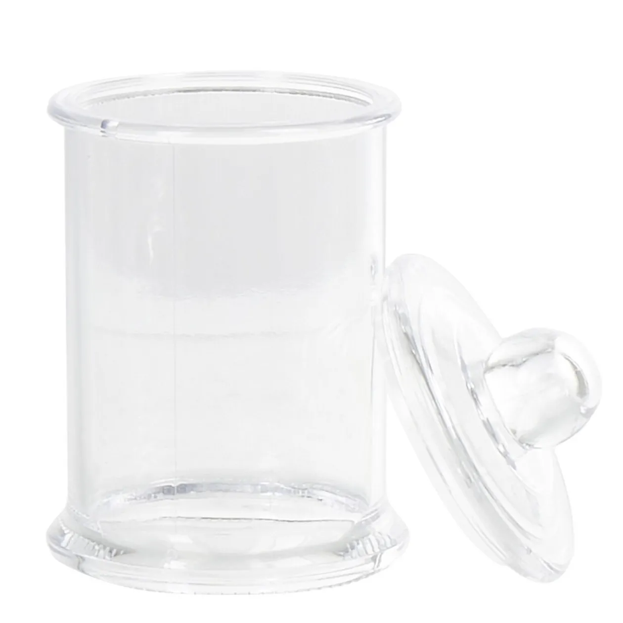 Contenant forme bonbonnière en plastique x6