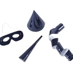 Cotillon pailleté pour 5 personnes papier