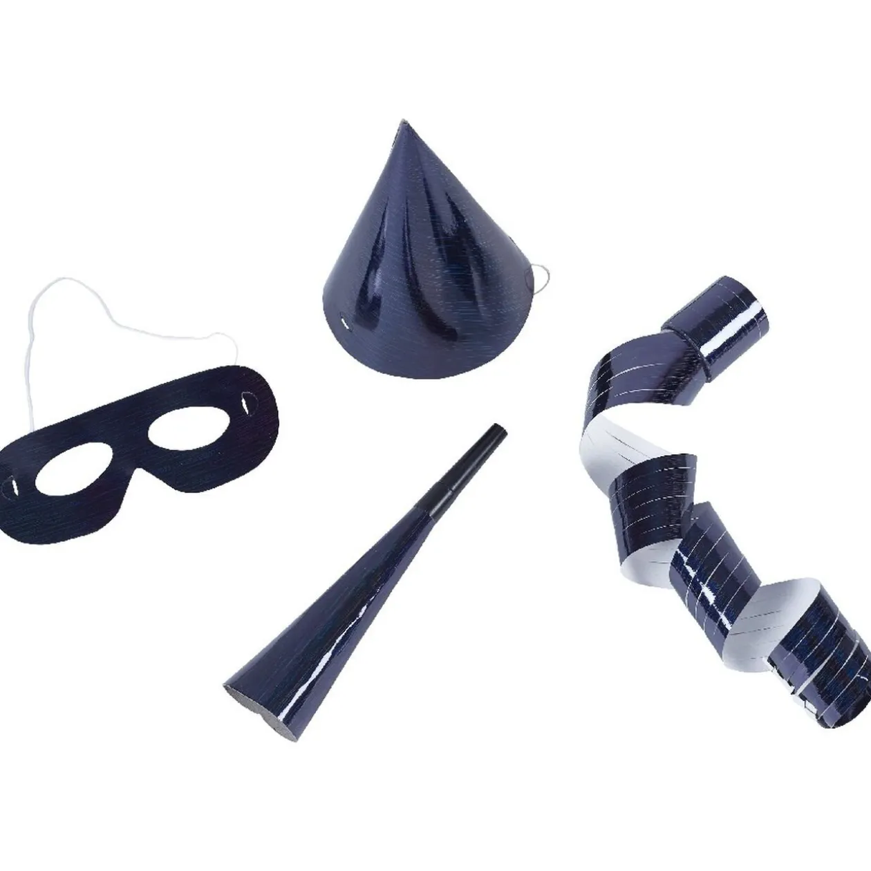 Cotillon pailleté pour 5 personnes papier