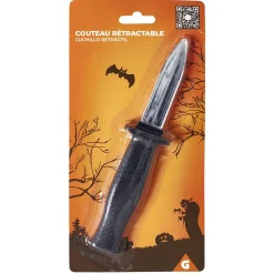 Couteau rétractable Halloween