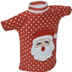 Couvre bouteille t-shirt Père Noël